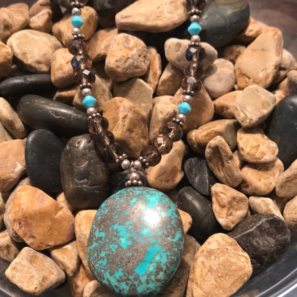 Jewelry - Turquoise / Crystal Beaded Necklace